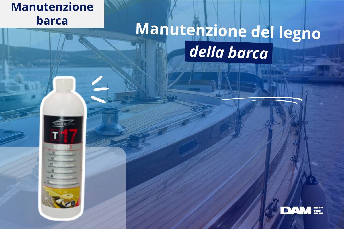 Manutenzione del legno della barca: ponte, teak, pavimento e boiserie